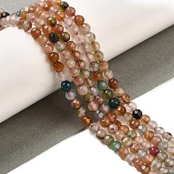 Нити бусин из натурального агата (окрашенного и нагретого) G-Z068-B09-02