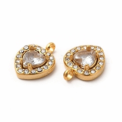 Подвески из нержавеющей стали 304 с кубическим цирконием&nbsp;STAS-A076-02G