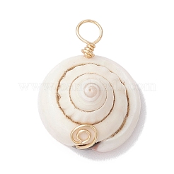 Подвески из натуральной медной проволоки в форме глаз Шивы PALLOY-JF02680-01