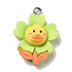 Подвески из непрозрачной смолы RESI-D055-081P