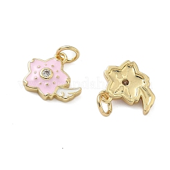 Латунные микро проложить кубического циркония подвески&nbsp;KK-P325-42G