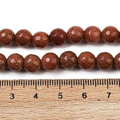 Синтетические голдстоуновские бисер пряди G-Z117-A01-8mm