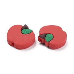 Силиконовые бусины&nbsp;LS-SIL-WH0010-11G-17