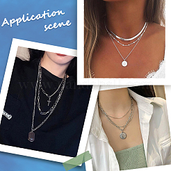 2 шт. латунный микропаве прозрачный кубический цирконий удлинитель цепи&nbsp;KK-BBC0013-58