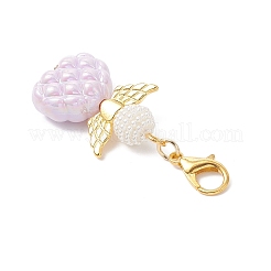 Подвесные украшения в виде ангелов из непрозрачного акрила&nbsp;HJEW-JM04434