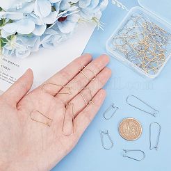 Фурнитура для сережек-колец из нержавеющей стали 304 STAS-UN0016-77