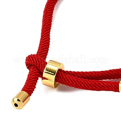 Плетеный браслет из нейлонового шнура&nbsp;MAK-A017-D03-42G