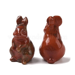 Украшение дисплея скульптуры из натуральной красной яшмы G-C244-01Q