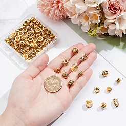 80 шт. 8 вида бусин в тибетском стиле в европейском стиле&nbsp;DIY-NB0012-43F