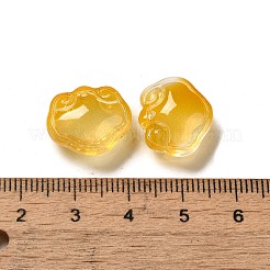 Прозрачные стеклянные подвески&nbsp;GLAA-D025-08F