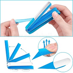 3 шт. 3-х стильная регулируемая шина для фиксации перелома пальца из губки и алюминиевого сплава&nbsp;AJEW-GF0003-85