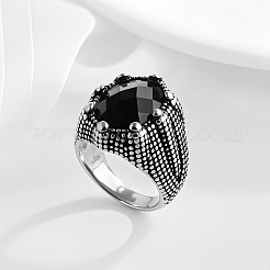 Кольца из хирургической нержавеющей стали 316L с кубическим цирконием для мужчин FS-WGD76F7-01