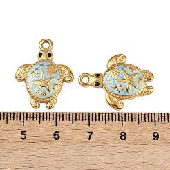 Подвески из нержавеющей стали 304 с эмалью&nbsp;STAS-K309-01G-01