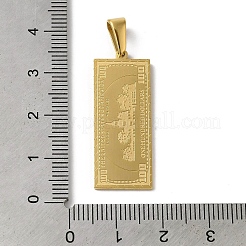 Подвески из нержавеющей стали 304 с вакуумным покрытием pvd&nbsp;STAS-B069-14G