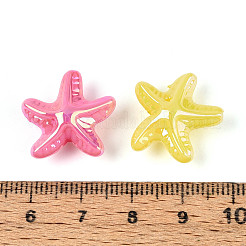 Непрозрачные акриловые бусины с УФ-покрытием&nbsp;OACR-N153-15