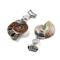 Подвески в виде улитки из синтетического опалита&nbsp;G-F062-07