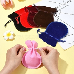 30шт. 6-х цветные бархатные сумки TP-FS0001-03A