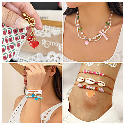 50 шт. эмалированные подвески из нержавеющей стали 304&nbsp;STAS-TA0003-32A