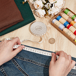 10 ярд полиэстеровой ленты с принтом&nbsp;OCOR-WH0070-147