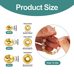 60шт 3 стиля латунные бусины&nbsp;KK-TA0001-57