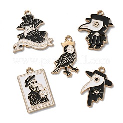 25 Stück 5 Stile Gothic-Legierungsanhänger&nbsp;ENAM-CJ0004-96