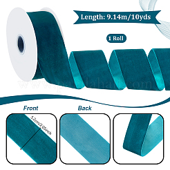 Samt-Spandexband&nbsp;OCOR-WH0082-467G