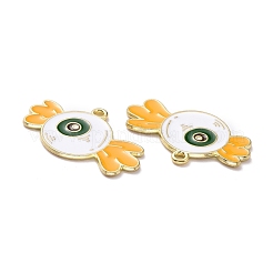 Подвеска из эмали из сплава на хэллоуин ENAM-B047-03LG