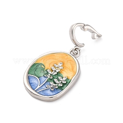 Латунь эмаль подвески&nbsp;KK-S502-05P