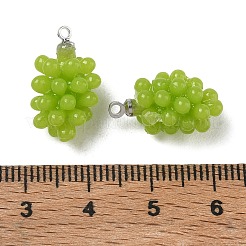 Pendentifs acryliques opaques&nbsp;AC-CBAD695-07A