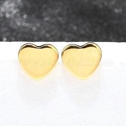 Серьги-гвоздики из нержавеющей стали 304 EJEW-P262-01G