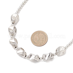 Пластиковые самородки ccb и круглые бусины для женщин&nbsp;NJEW-JN05754