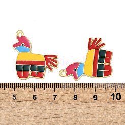 Подвески из сплава с эмалью на тему Синко де Майо&nbsp;ENAM-V001-05E-G