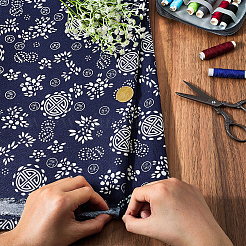 1м прямоугольная хлопчатобумажная льняная ткань&nbsp;DIY-CY0002-18A