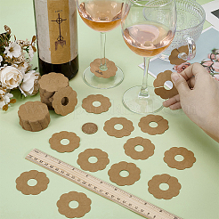 Weinglasanhänger aus Papier&nbsp;DIY-WH0060-46A-02