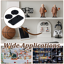 100 шт. 2 стиля пластиковых подставок для фигурок&nbsp;ODIS-NB0001-66B