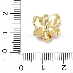 Breloques en laiton zircon cubique transparent&nbsp;KK-CBA74BF-05G-01A