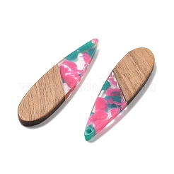 Подвески из смолы и ореха FIND-R051-14C