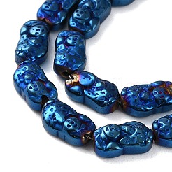 Гальванические нити из синтетических немагнитных гематитовых бусин G-F767-03A