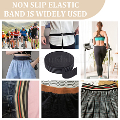 5 ярд плоская полиэстеровая нескользящая эластичная широкая лента OCOR-NB0001-95C