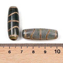 Тибетского стиля бусы дзи&nbsp;TDZI-E004-44