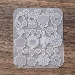 Кулон силиконовые Молды&nbsp;LS-AJEW-S041-04C