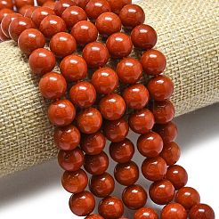 Chapelets de perles en jade de malaisie naturelle&nbsp;G-L645-A01-10mm-08