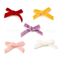 20 шт. 5-х цветный бархатный бант для костюма&nbsp;DIY-FP0001-66