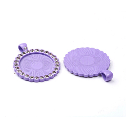 Сеттинги для кулона(кабошонов) PALLOY-WH0066-33B