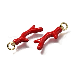 Латунь эмаль подвески&nbsp;KK-Q043-28B-02