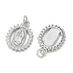 Shegrace Religion Messing-Anhänger mit klarem Zirkonia&nbsp;XGRQ3K879-519P