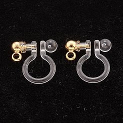 Фурнитура для сережек-клипс из нержавеющей стали 304 STAS-B014-05G