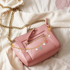 4 шт. 2 стиля тема океана железный кабель цепи сумка декоративные цепи EJEW-DR00192