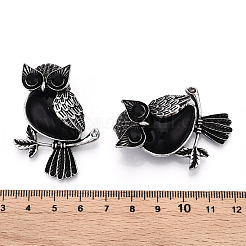 Сплав с подвесками из черного стекла&nbsp;PALLOY-N176-24