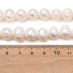 Fili di perle di perle d'acqua dolce coltivate naturali&nbsp;PA-CBABE82-11B
